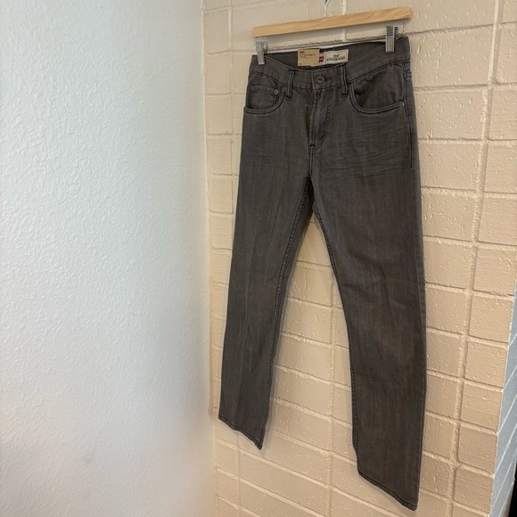 NWT Levi’s 514 slim straight jeans in grey - Picture 1 of 5